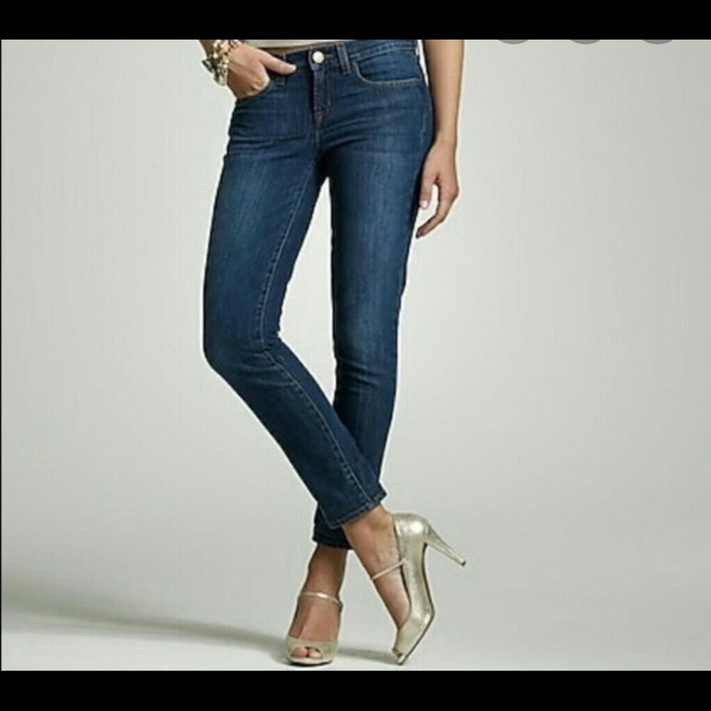 J Crew Stretch Jeans in medium wash